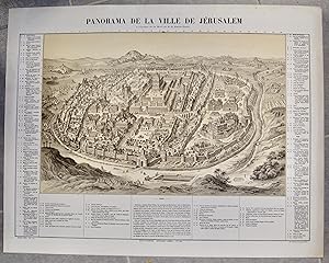 Panorama de la ville de Jérusalem, à l'époque de la Mort de N.-S. Jésus-Christ