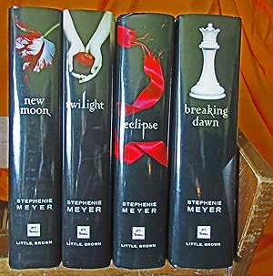 2 first editions: Breaking Dawn and Eclipse and 2 later printings: Twilight and New Moon