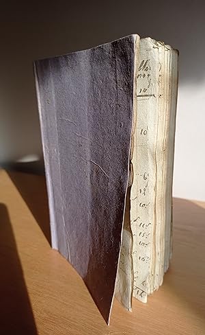 Carnet manuscrit de dépenses de transport fluvial sur l'Yonne et la Seine, d'Auxerre à Paris. 1813.