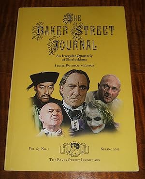 The Baker Street Journal for Spring 2013 // The Photos in this listing are of the magazine that i...