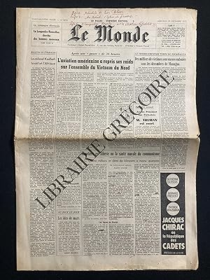 LE MONDE-N°8694-MERCREDI 27 DECEMBRE 1972