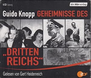 Geheimnisse des Dritten Reichs CD-Box Gelesen von Gert Heidenreich. Gekürzte Lesung