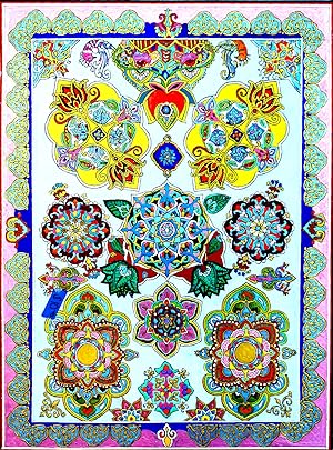 Floral Russian Folk Art