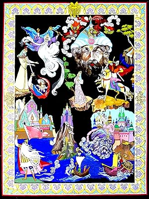 Russian Medieval Figures Folk Art
