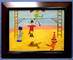 Circus Scene Outsider Art