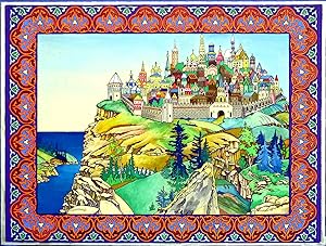 Medieval Russian City Folk Art