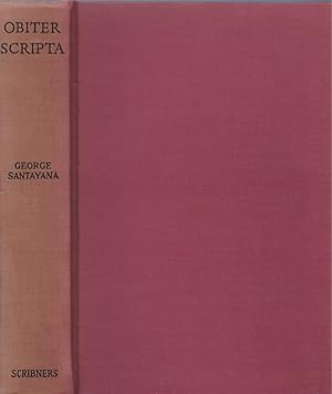 Obiter Scripta: Lectures, Essays, and Reviews