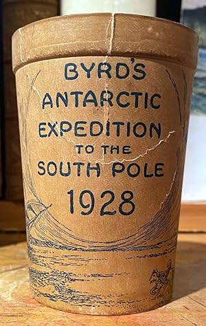 Waxed cup from Byrd's 1928 Antarctic expedition