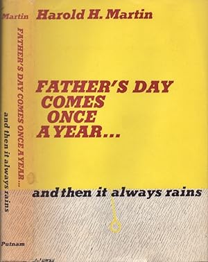 Father's Day Come Once A Year.and then it always rains Illustrations by William McCaffrey. Signed...