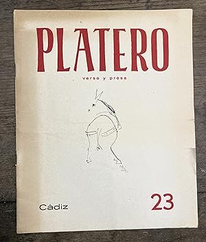 Platero. Cádiz. 23. 1954.