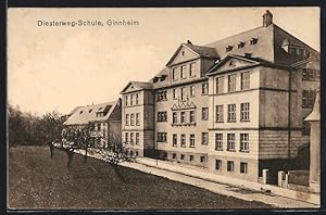 Ansichtskarte Frankfurt-Ginnheim, Partie an der Diesterweg Schule