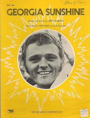 Georgia Sunshine as sung by Jerry Reed ( Jerry Reed Cover ) Sheet Music