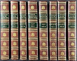 Accounts of all Three of Captain James Cook's Voyages in Nine Volumes with 196 Plates and Maps