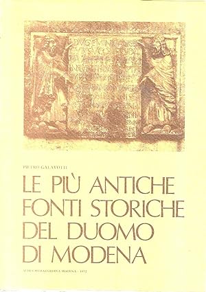 Le più antiche fonti storiche del Duomo di Modena