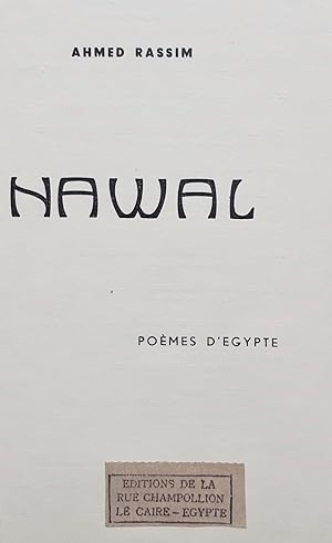Nawal - Poèmes d'Egypte -