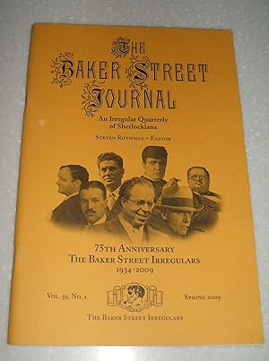 The Baker Street Journal for Spring 2009 // The Photos in this listing are of the magazine that i...