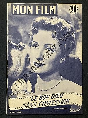MON FILM-N°381-9 DECEMBRE 1953-LE BON DIEU SANS CONFESSION