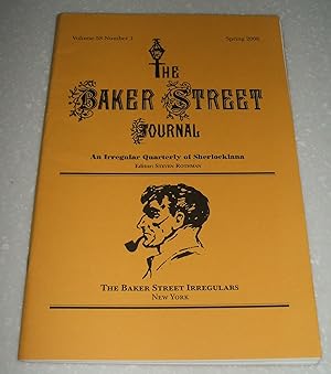 The Baker Street Journal for Spring 2008 // The Photos in this listing are of the magazine that i...