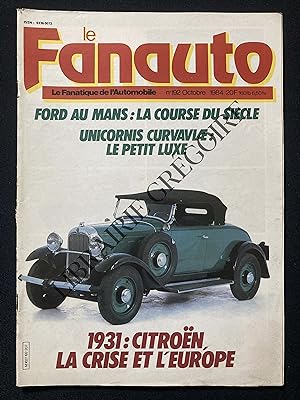 LE FANAUTO-N°192-OCTOBRE 1984