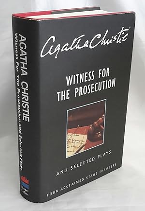 Witness For the Prosecution and Selected Plays. (FACSIMILE EDITION).
