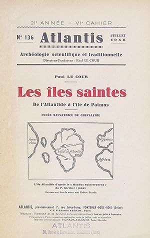 ATLANTIS N° 136 Juillet 1948 : Les îles saintes, De l'Atlantide à l'île de Patmos