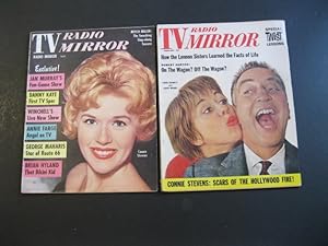 TV RADIO MIRROR Magazine - Six Issues From 1960-1962