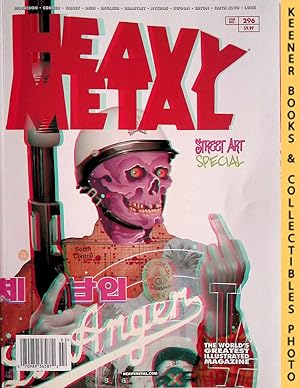 HEAVY METAL MAGAZINE ISSUE #296 (December 2019), STREET ART Special, Cover A by Tristan Eaton : T...