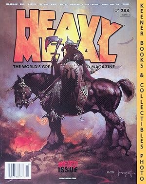 HEAVY METAL MAGAZINE ISSUE #288 (October 2017), WEIRD Issue Special, Cover A Death Dealer by Fran...