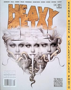 HEAVY METAL MAGAZINE ISSUE #290 (June 2018), DEADLY Special, Cover A Hydra, by Dan Quintana : The...