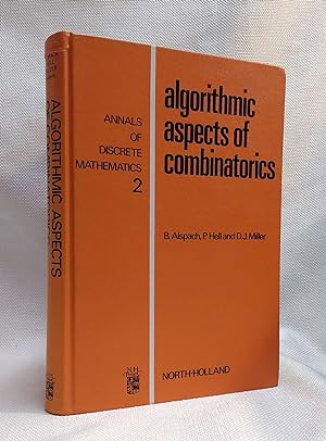Algorithmic Aspects of Combinatorics (Annals of Discrete Mathematics)