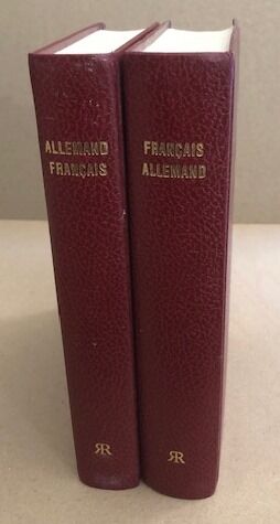 Dictionnaire français -allemand + allemand français / 2 tomes