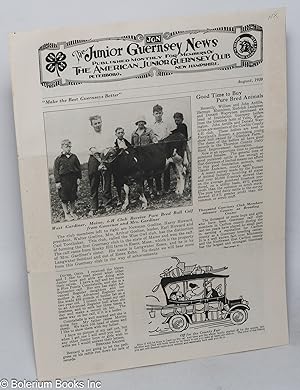 The Junior Guernsey News. August, 1930