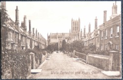 Wells Cathedral Vicars Close c.1918