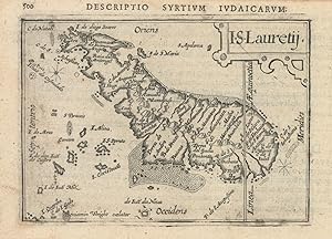Descriptio Syrtium Iudaicarum / I.S. Lauretij [Madagascar and the Mozambique Channel]