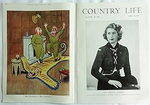 Country Life Magazine. No 2415, 30 April 1943, H.R.H. Princess Elizabeth (future Queen in Sea Ran...