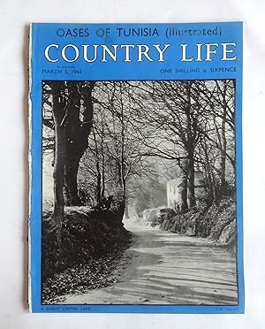 Country Life Magazine. No 2407, 5th March 1943. Mrs Richard Anderson. East Riddlesden Hall Yorksh...