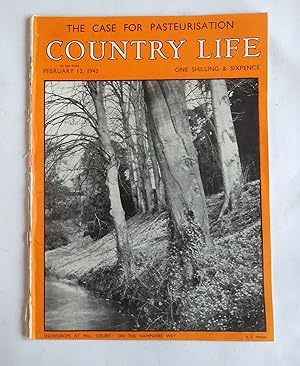 Country Life Magazine. No 2404, 12 February 1943. Mrs Michael Lyle, INKPEN OLD RECTORY Berks pt 1...