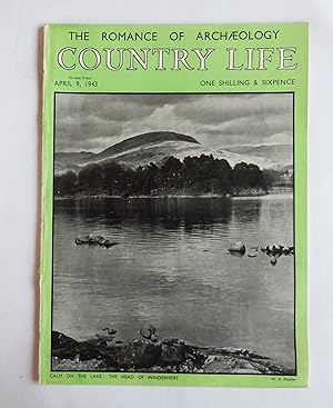 Country Life Magazine. No 2412, 9 April 1943. Miss Morrison-Bell, The KING'S LODGE Abbots Langley...