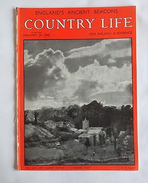 Country Life Magazine. No 2402. January 29th 1943, NUNNEY CASTLE in Somerset (Pt 1). Portrait of ...