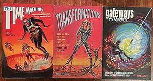 3 First Edition Books on Science Fiction Magazines