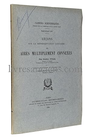 Leçons sur la représentation conforme des aires multiplement connexes.