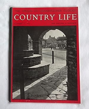 Country Life Magazine. No 2450, 31 December 1943. Viscountess Vaughan., COBHAM Kent pt II Owletts...