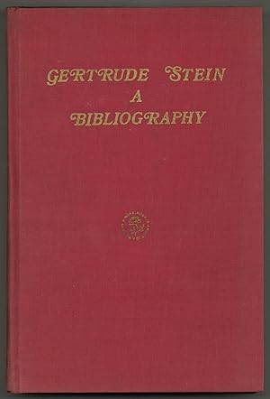 Gertrude Stein: A Bibliography
