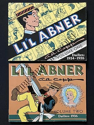 LI'L ABNER-2 VOLUMES (DAILIES: 1934-1935-DAILIES: 1936)