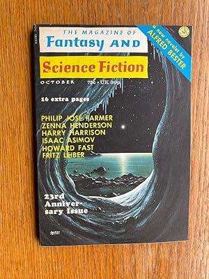Fantasy and Science Fiction October 1972