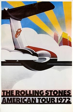 Original Vintage Poster - The Rolling Stones - American Tour 1972