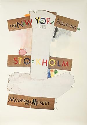 1973 Swedish Exhibition Poster, "The New York Collection for Stockholm Moderna Museet"