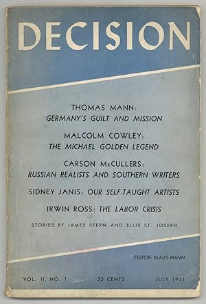Decision - Volume II, No. 1, July 1941