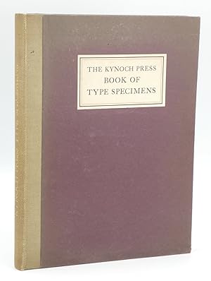 The Kynoch Press Book of Type Specimens
