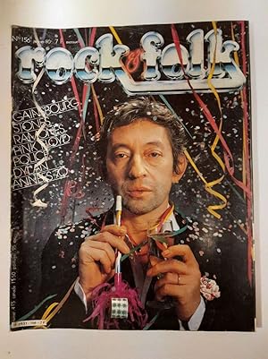 Magazine Rock & Folk N° 156 - Serge Gainsbourg / Janvier 1980